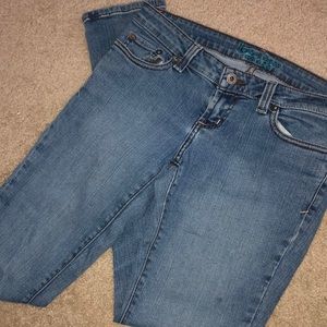 Anchor blue super skinny jeans